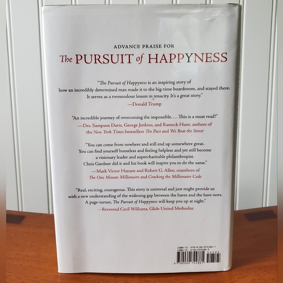 CLEARANCE! The Pursuit Of Happyness Biography Book - Picture 2 of 3
